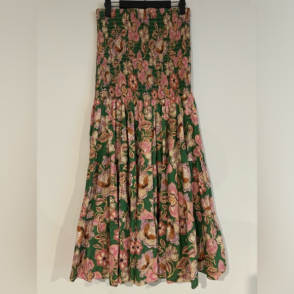 MISA Los Angeles “Kate” Dress Skirt in Green and Pink – Size XL – NWT - Picture 10 of 10